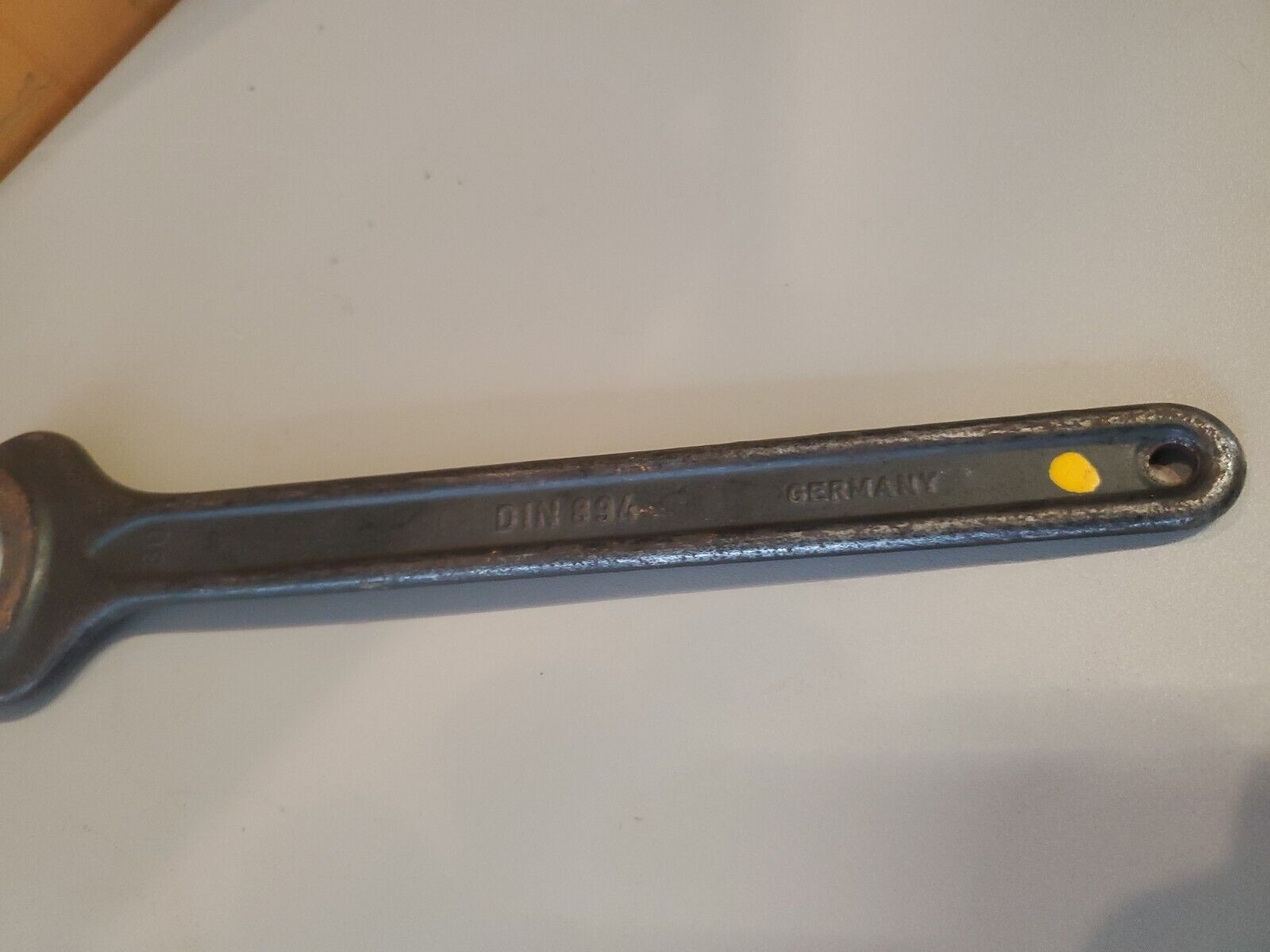 Vintage DIN 894 30 mm Metric Single Open End Wrench WEST GERMANY Fast Shipping
