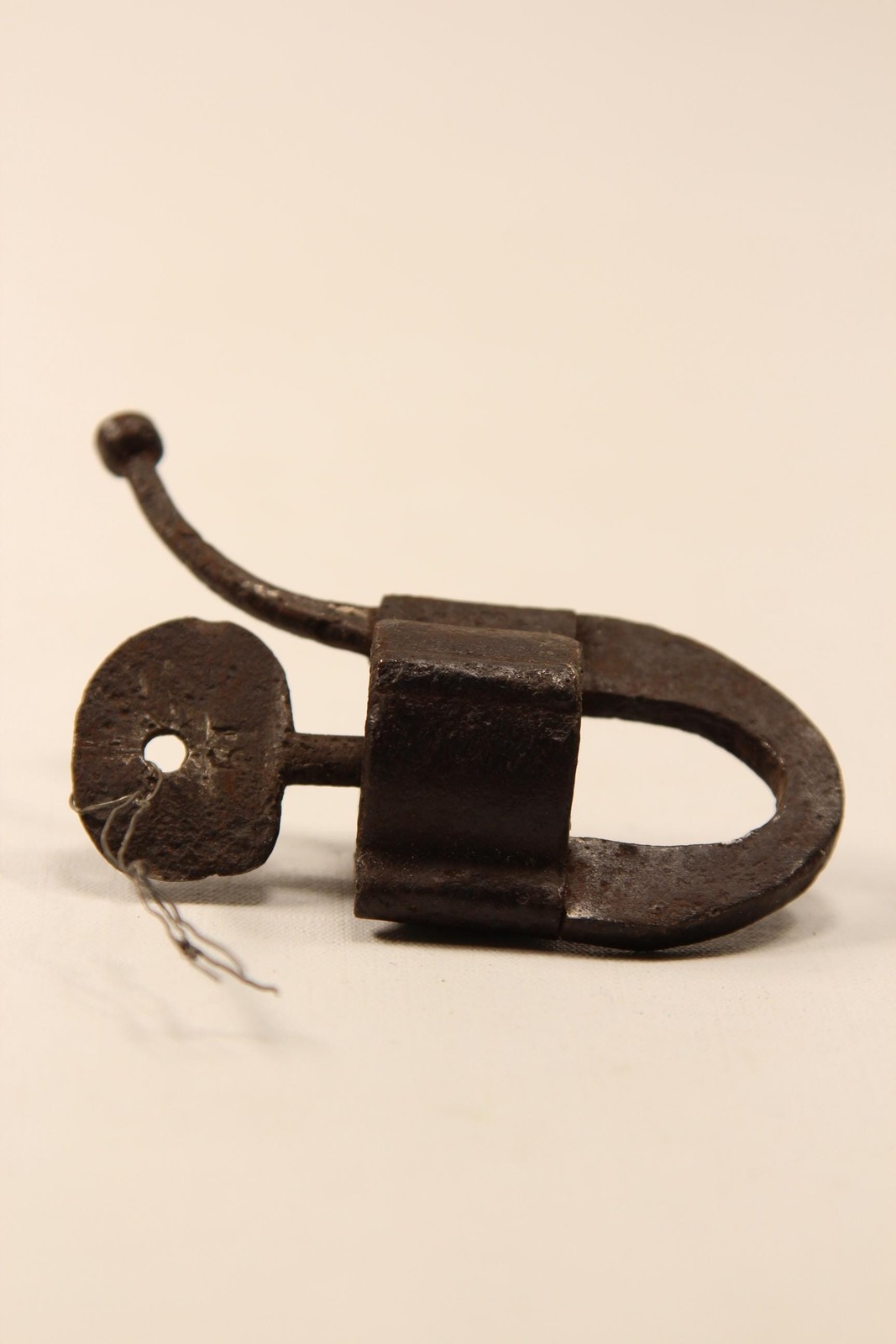 Antique 19th Century Norwegian hang losck & Key | Hand Forged Lock | Unique