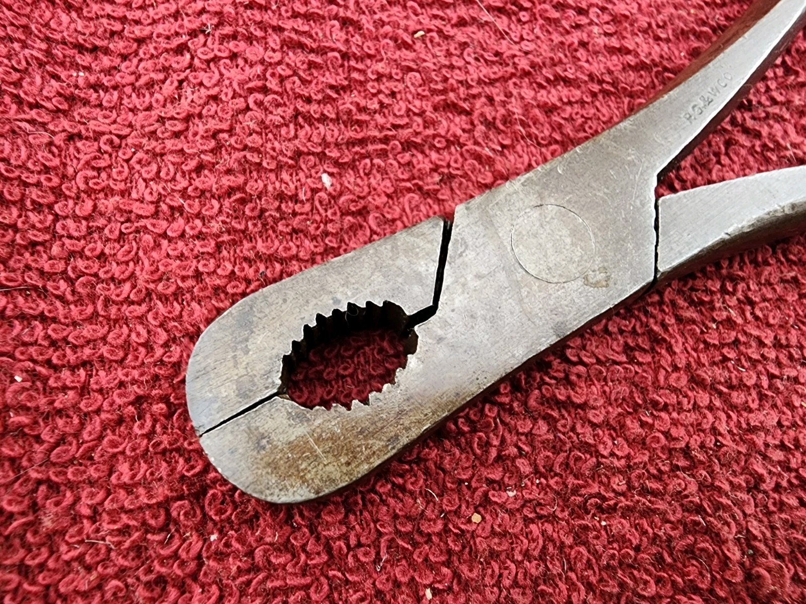 Vintage P.S &W. 6-1/4″ Gas And Burner Pliers