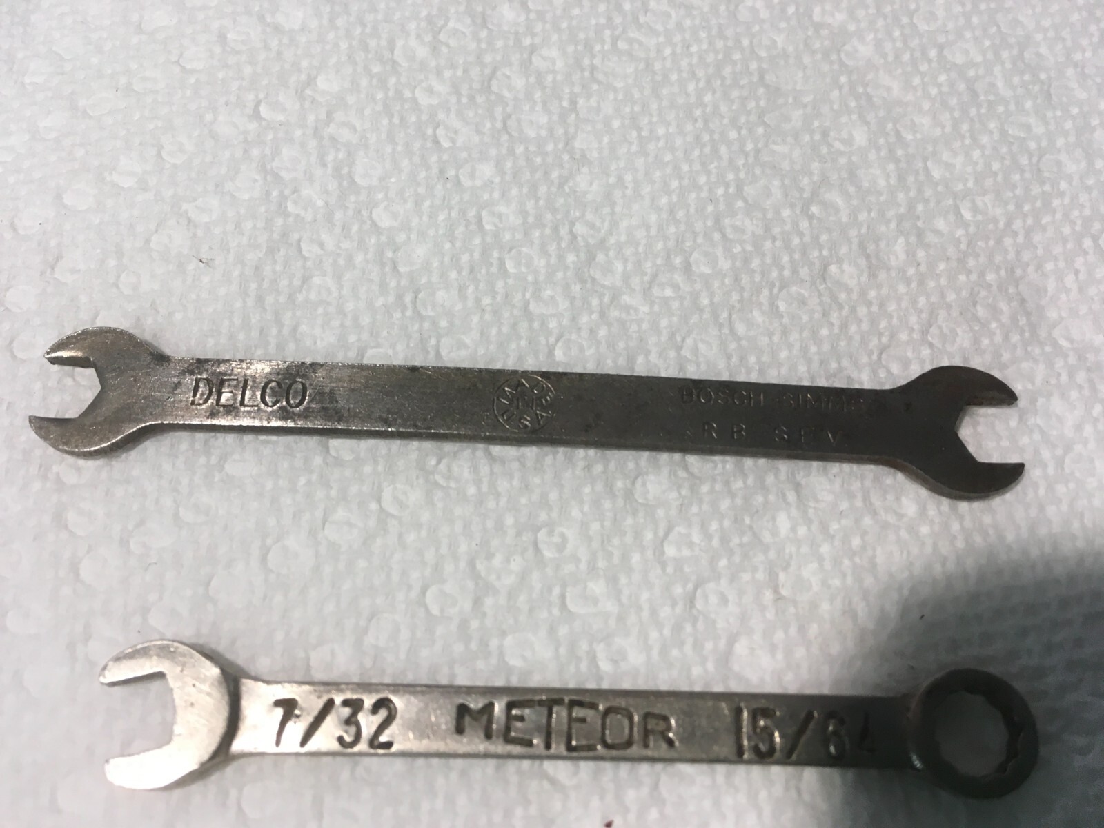 Vintage Delco Bosch Simms, Meteor Ignition Wrenches