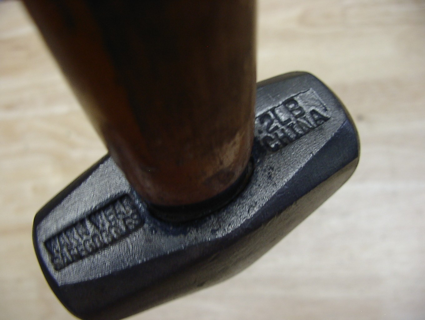 2lb. Hand Drilling Sledge Hammer,3-5/8″ Head,Octagonal Faces.CHINA,XLINT!