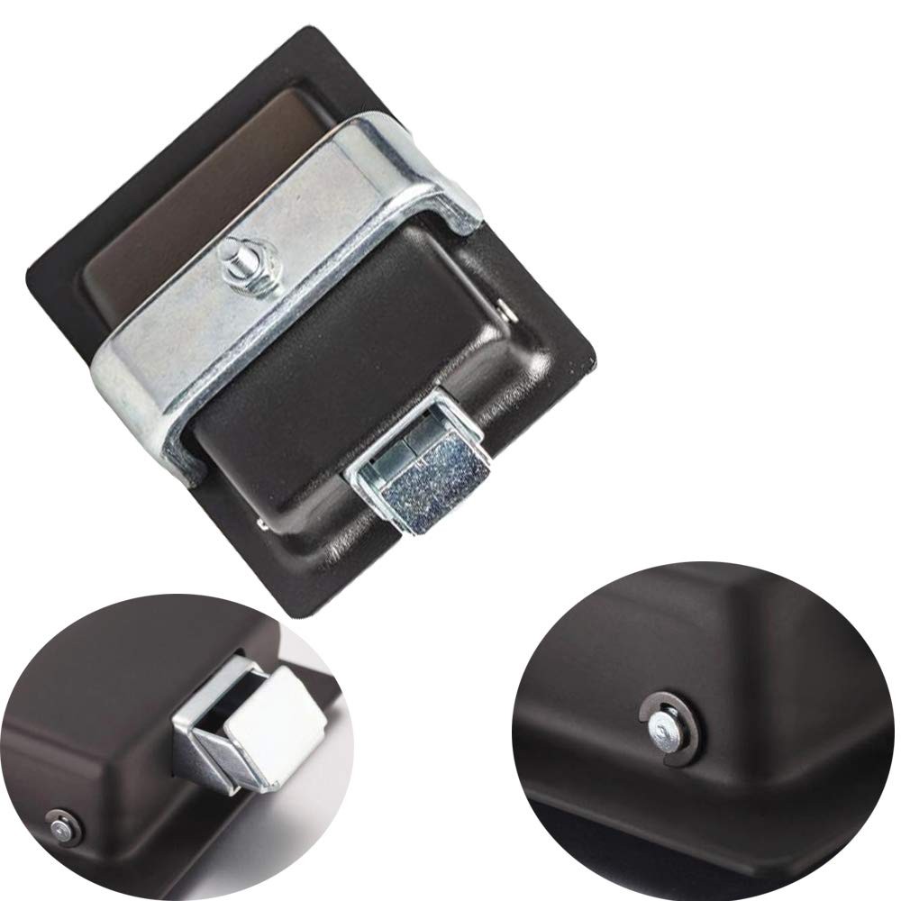 2 PCS Flush Mount Paddle Handle Stainless Steel Locking Door Latch RV Paddle …
