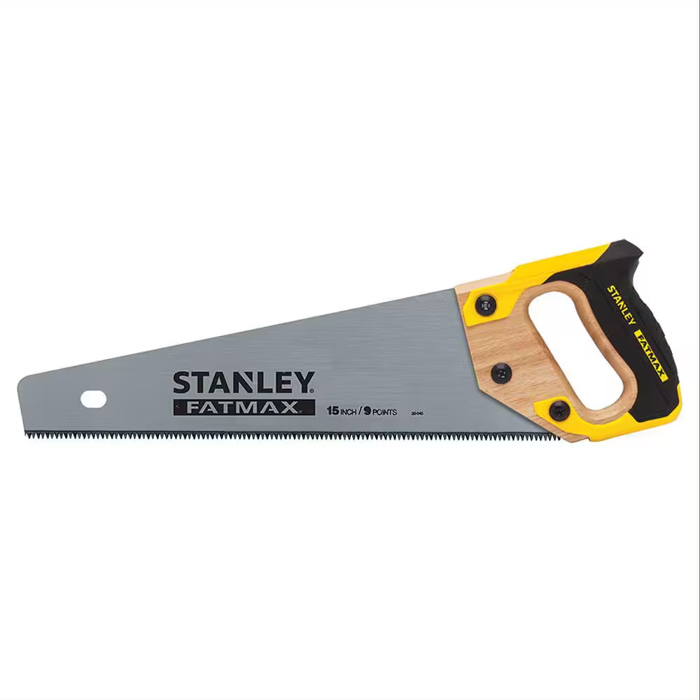 15 In. FATMAX Hand Saw with Wood Handle Free Shipping New