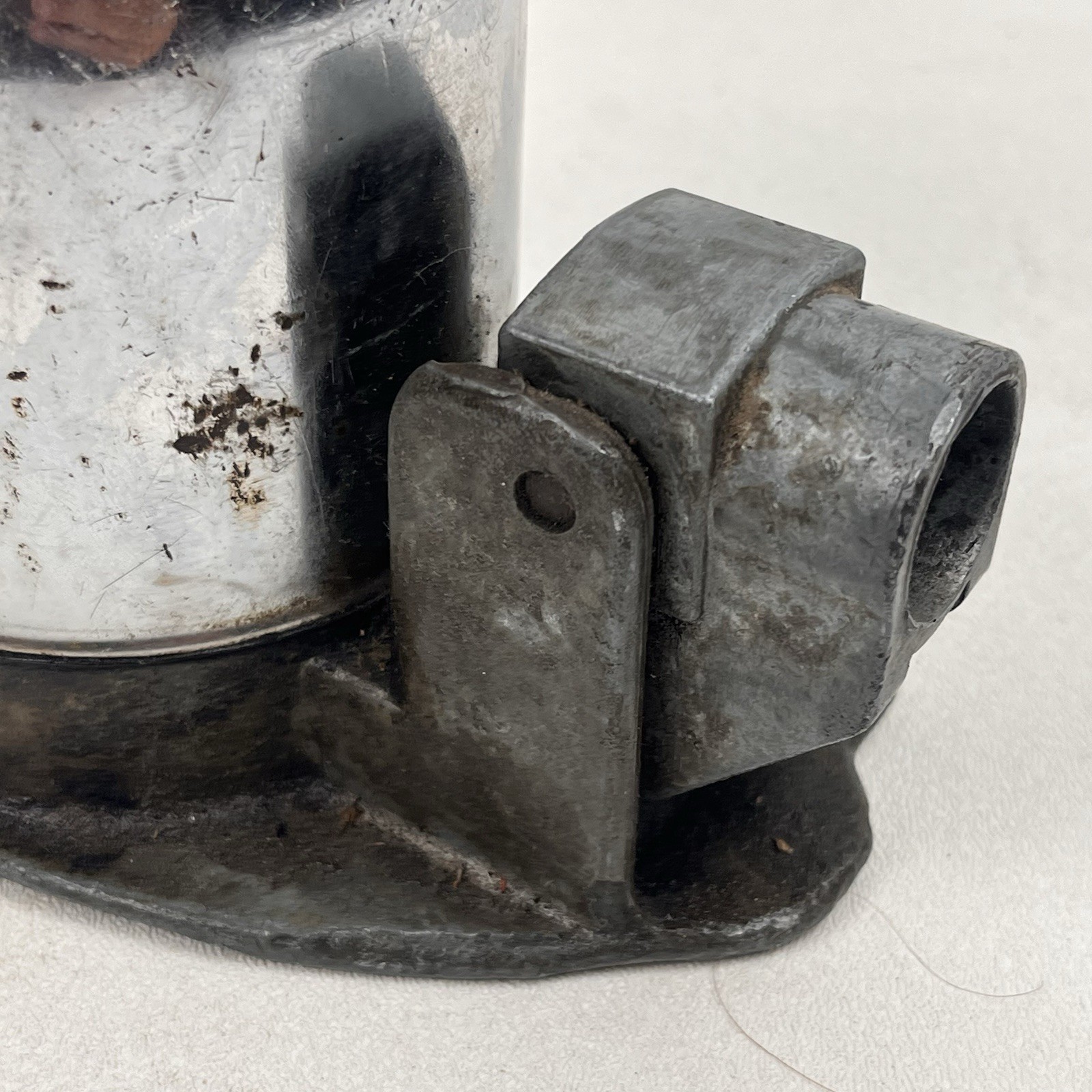 Vintage Polished Bottle Jack Calnevar Company Los Angeles Ca 5” Automotive