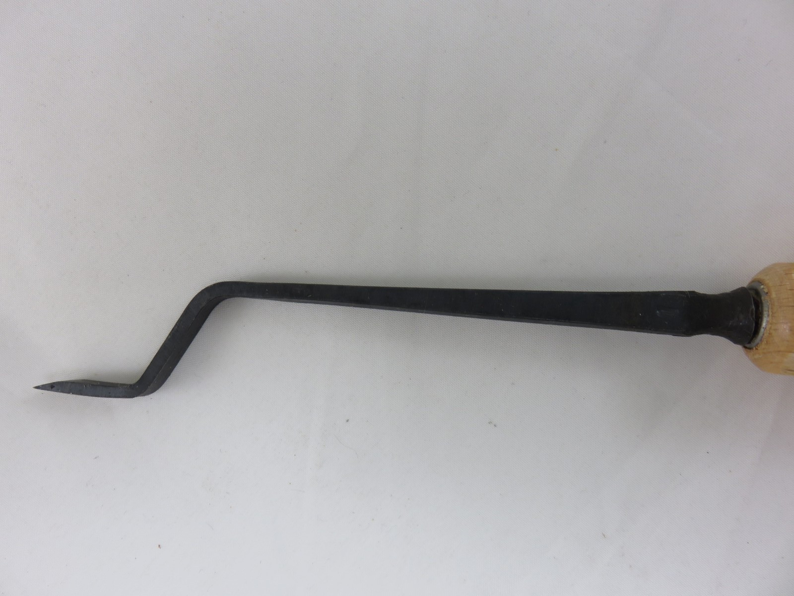 Stubai 1 Sweep Bent Straight Gunsmith Wood Carving Chisel 6mm Austria UNUSED