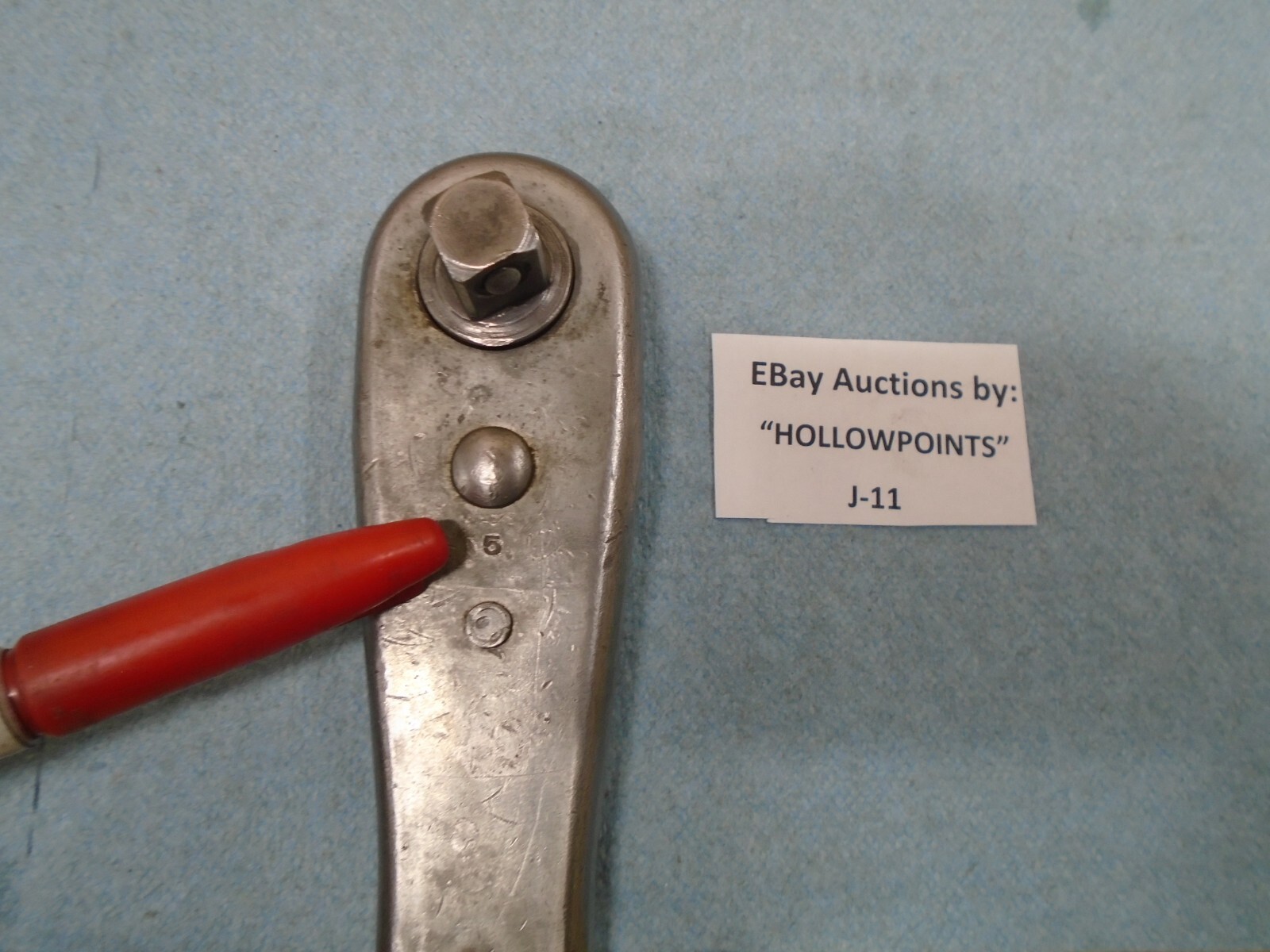 Blackhawk vintage No. 49977 Ratchet 1/2″ Drive 1945 Date Code J11