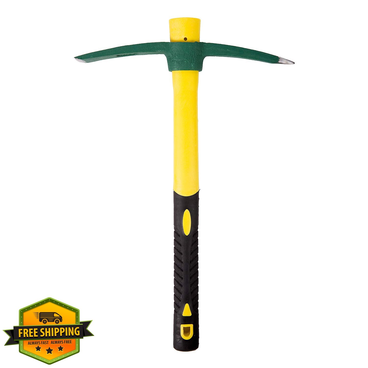 KINJOEK 15in Pick Mattock Hoe