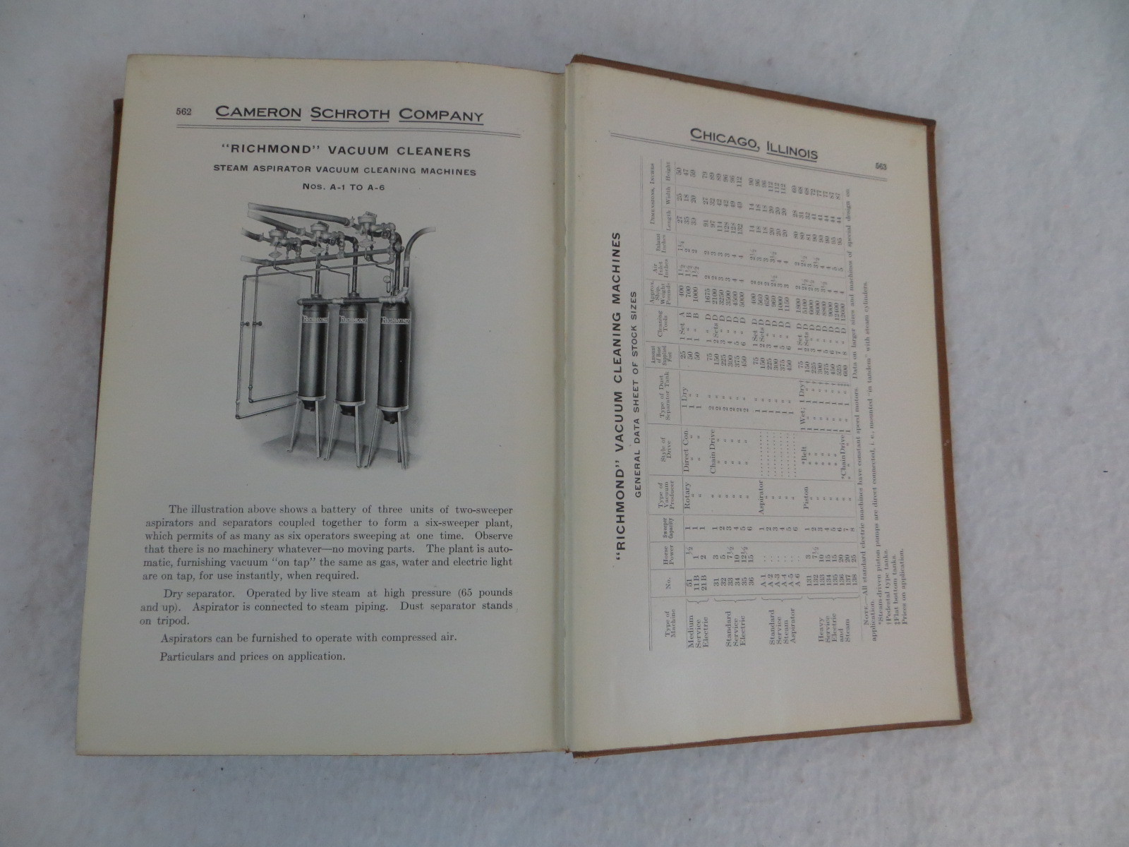 CAMERON SCHROTH COMPANY HEATING & PLUMBING SUPPLIES 1914 Catalog F.E. Moore