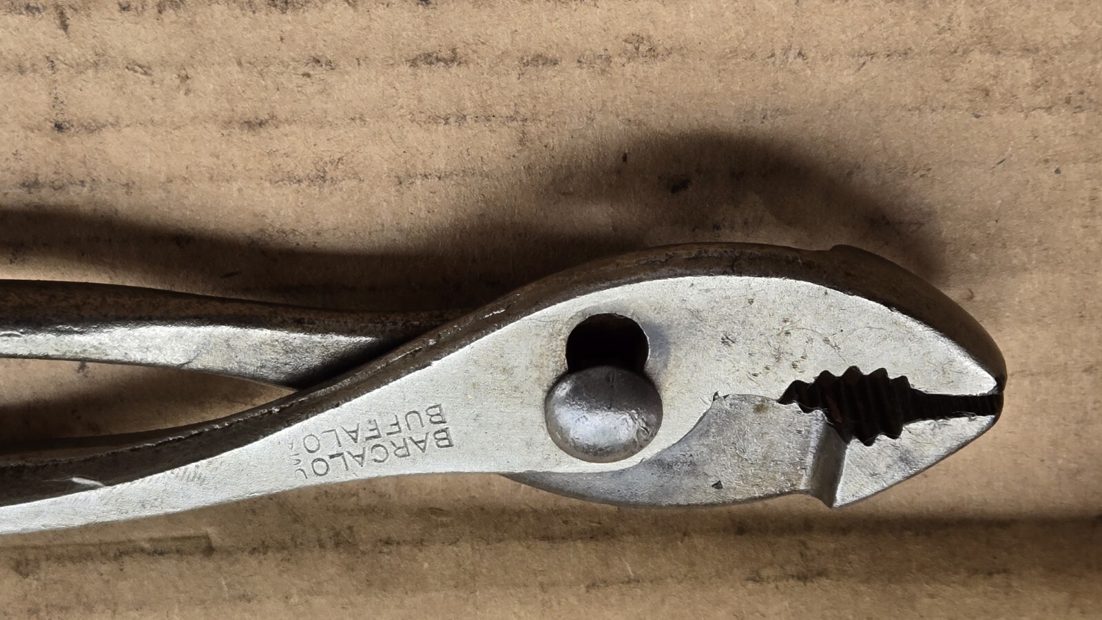 Vintage Barcalo Buffalo 6.50 Inch Slip Joint Pliers No. 1 B