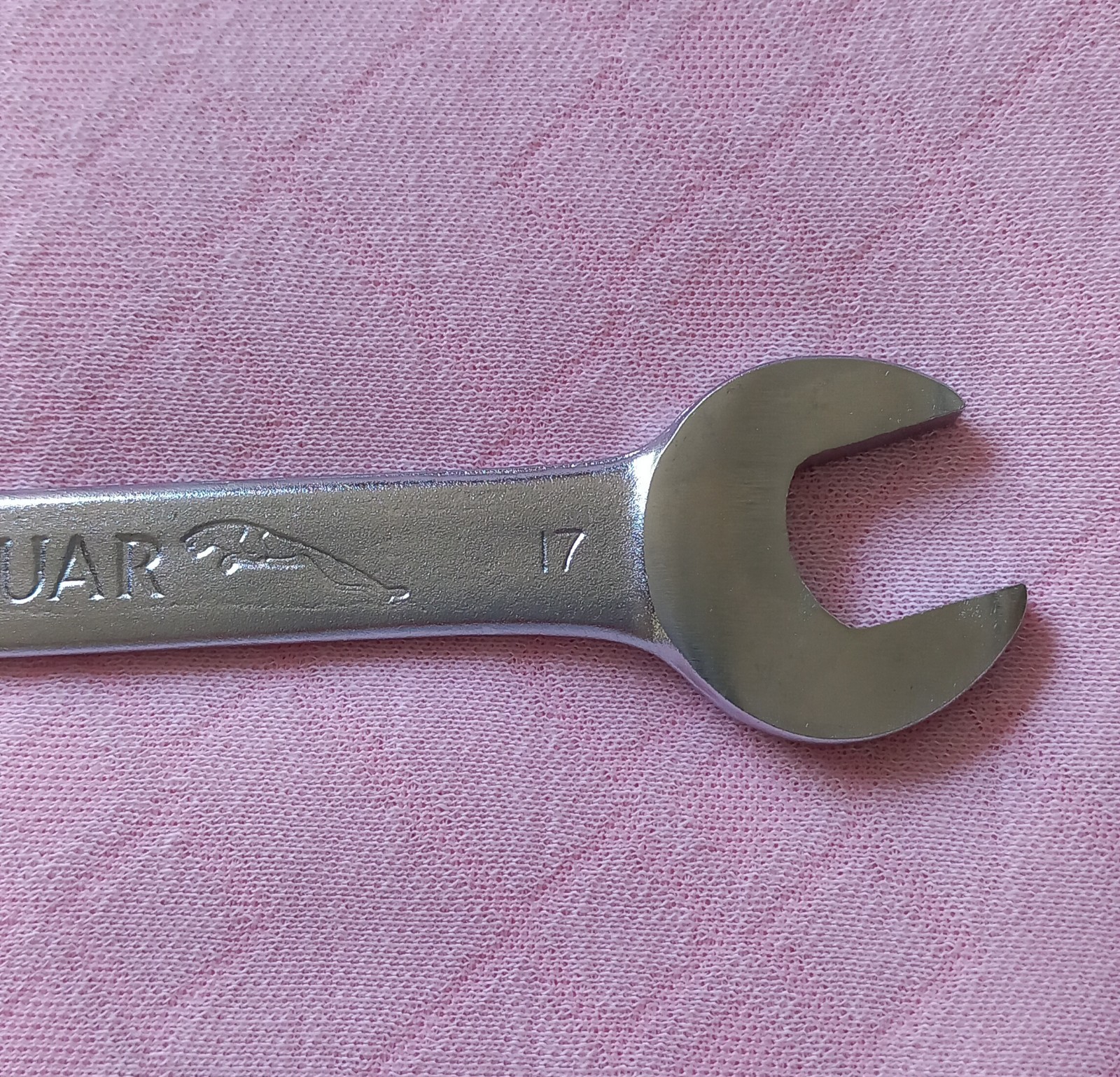 Vintage Jaguar Spanner Open Ended 17mm +19mm Made In Sheffield By Gordon VGC