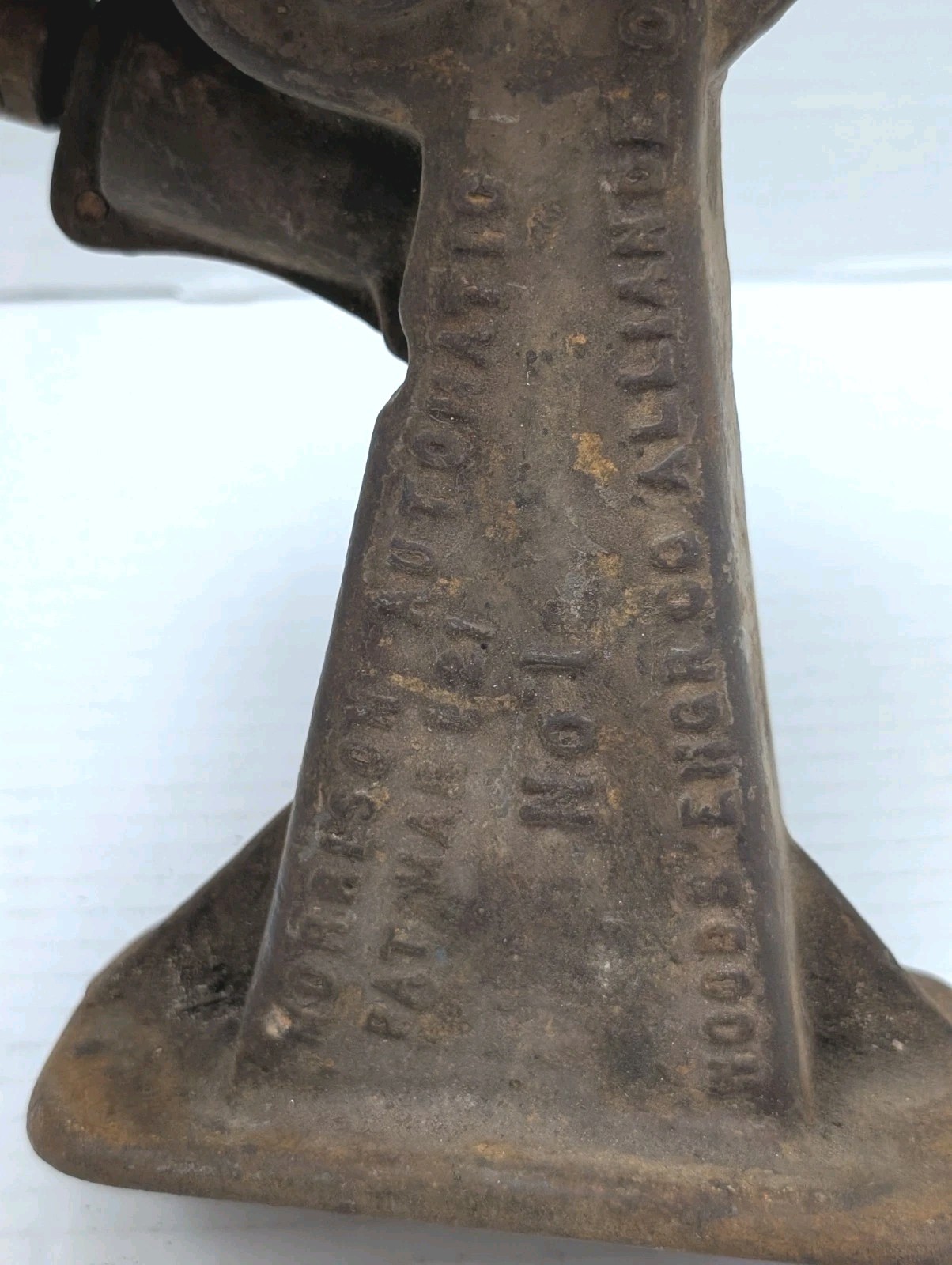 Morrison Auto Jack No 1 The Woods Enor Co Ohio With Handle Works Perfectly