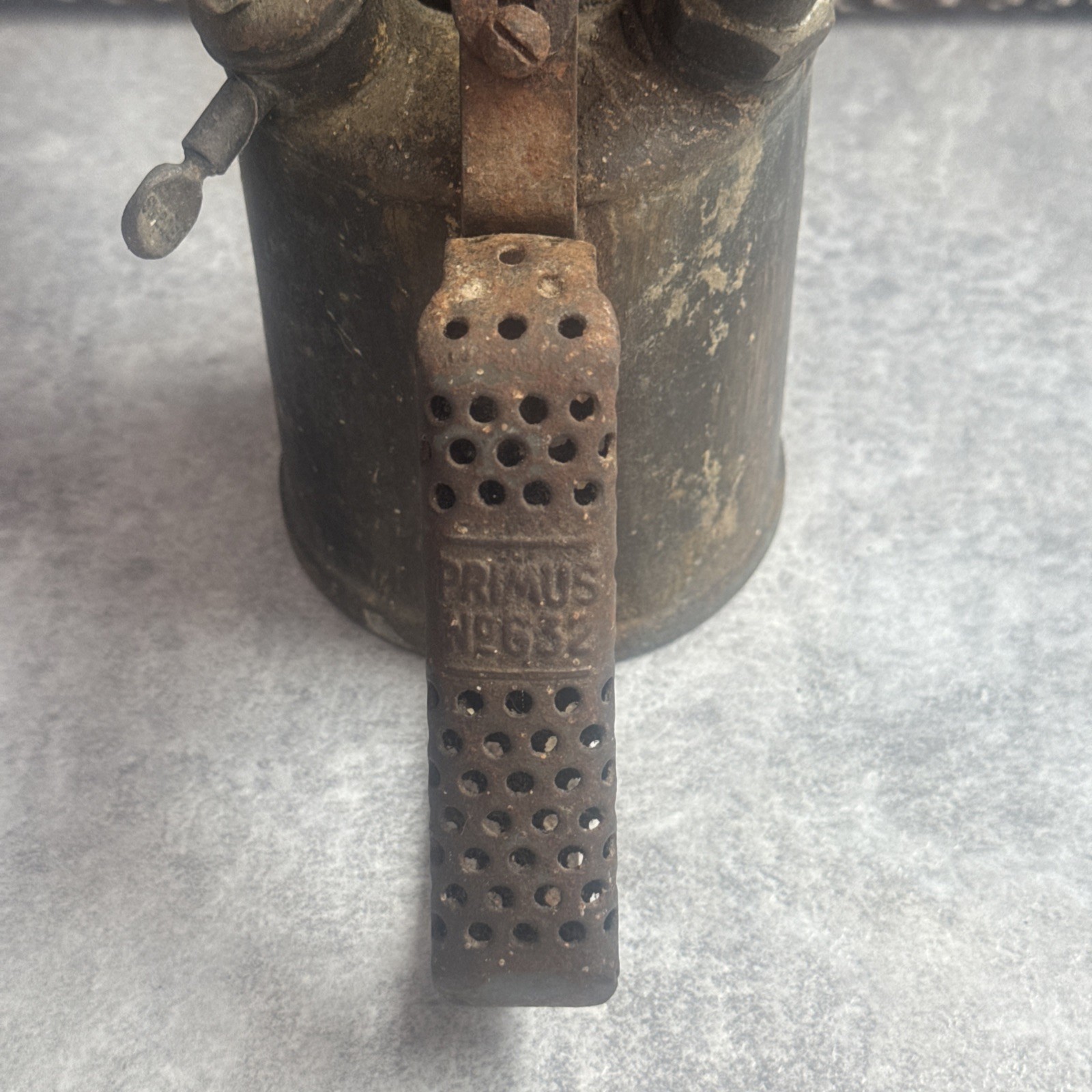 Vintage Primus No 632 Brass Blow Lamp Blow Torch Sweden