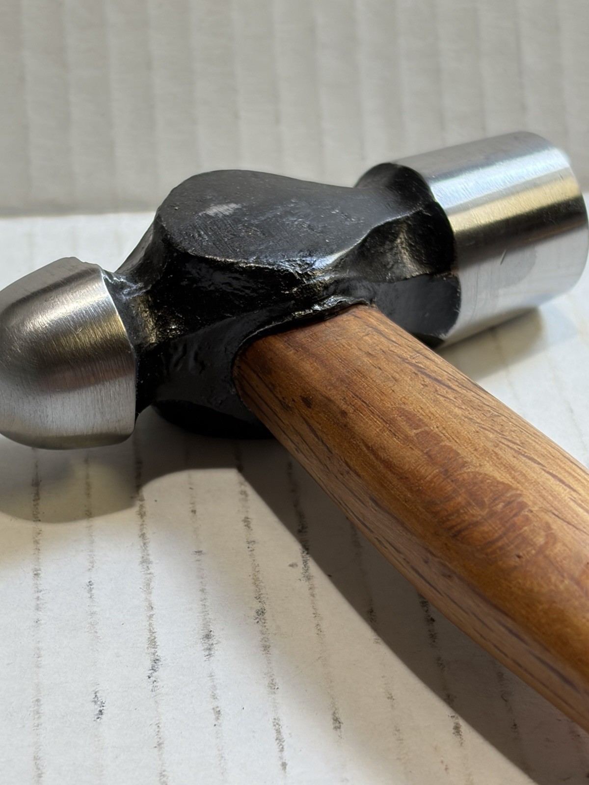 Vintage Anco 12oz Machinist Ball Peen Hammer NOS
