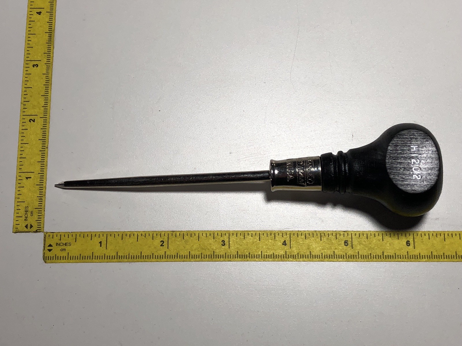 VTG Stanley Handyman Scratch Awl No.H1202 NOS Cabinetmakers Carpenters Tool USA