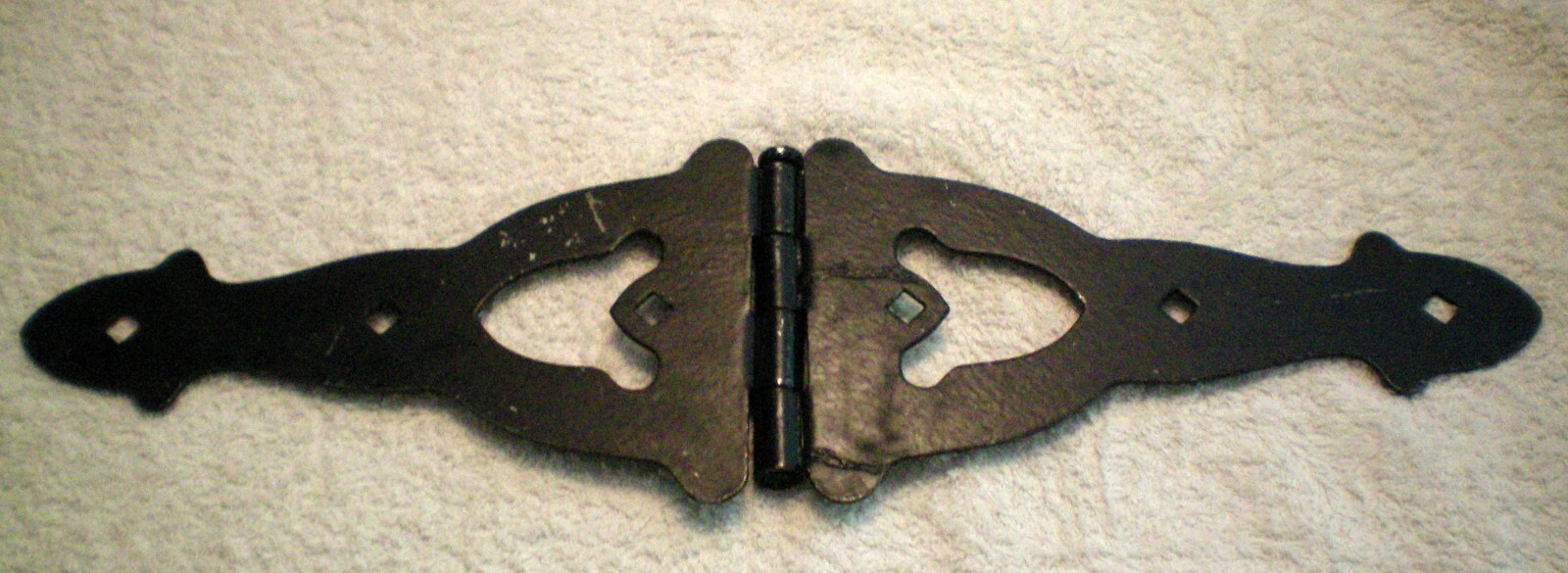 Old Large Black Hinge