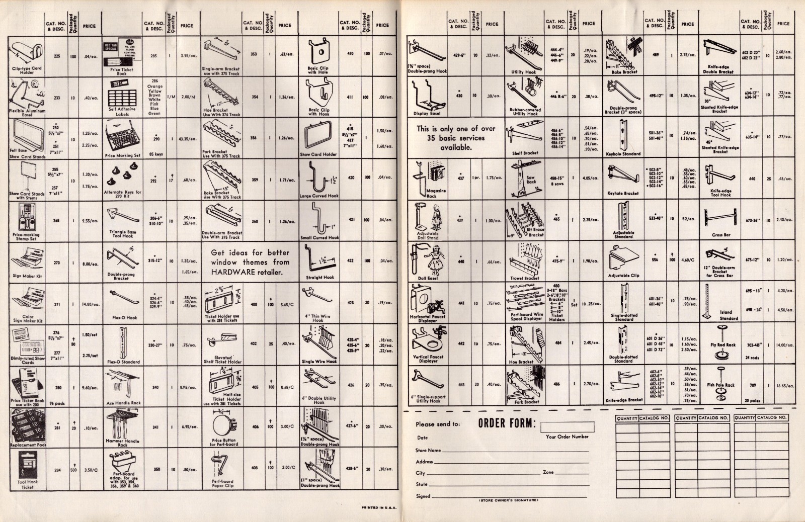1960 New England Hardware Dealers Merch Guide Brochure Catalog 11″ x 8″