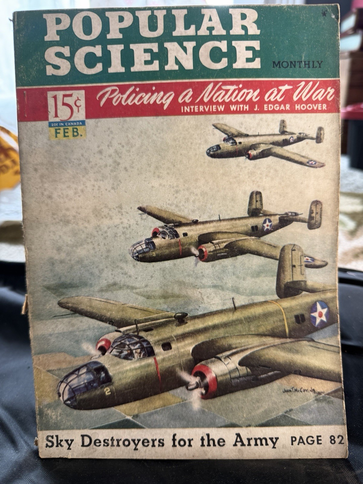 Popular Science February 1942 Military History WWII