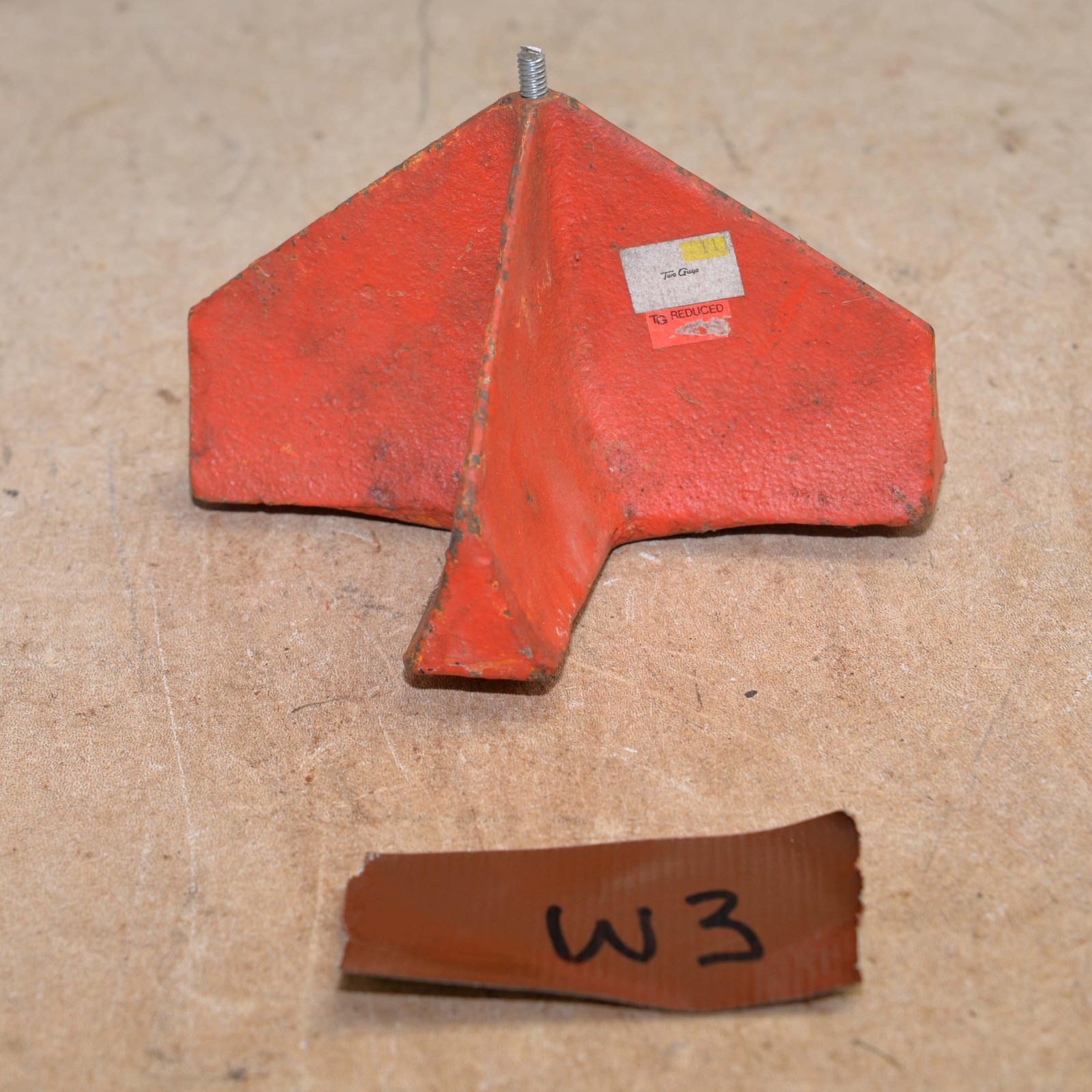 Rare vintage 4 way wood splitting wedge 1970 collectible 5 lb firewood tool W3