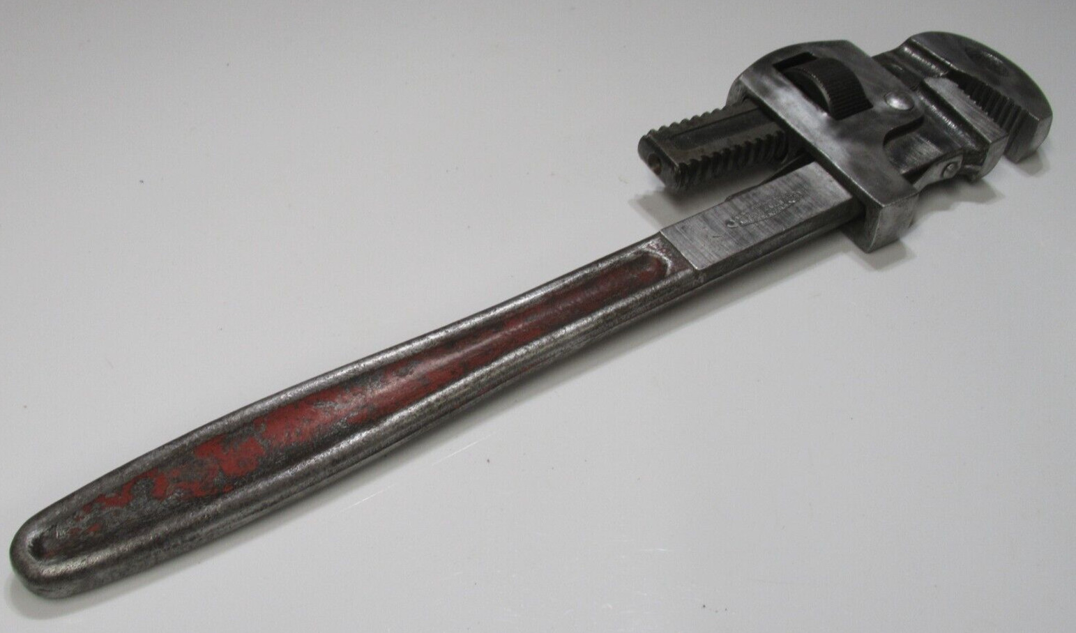 Stunning Rare Vintage 18″ Genuine Stillson Wrench Henry & Allen Auburn New York