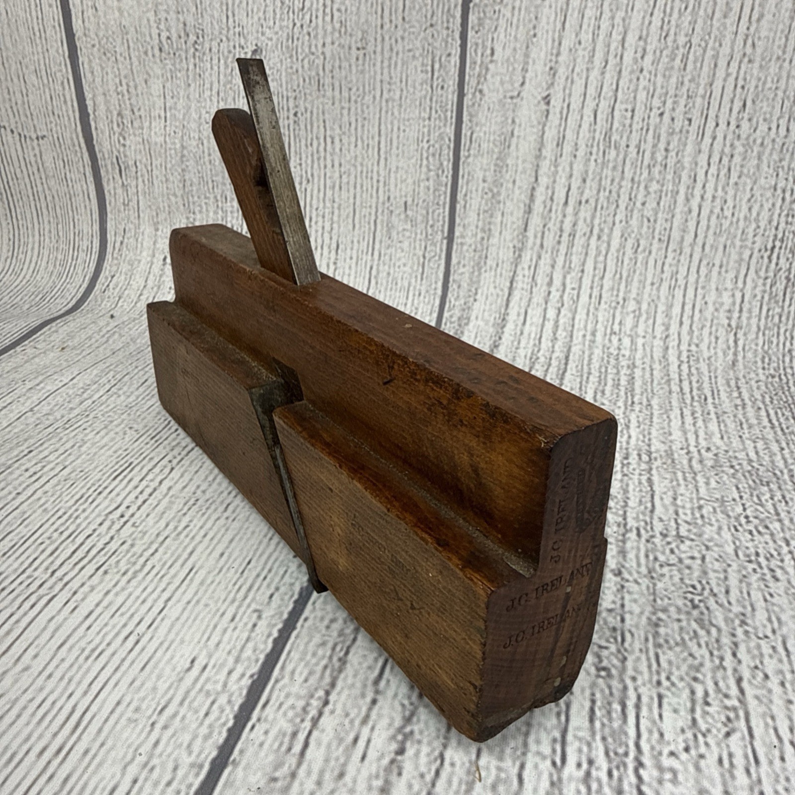 Fine & Clean Antique Vintage H. Chapin Moulding Plane #16 Legible Stamp 1