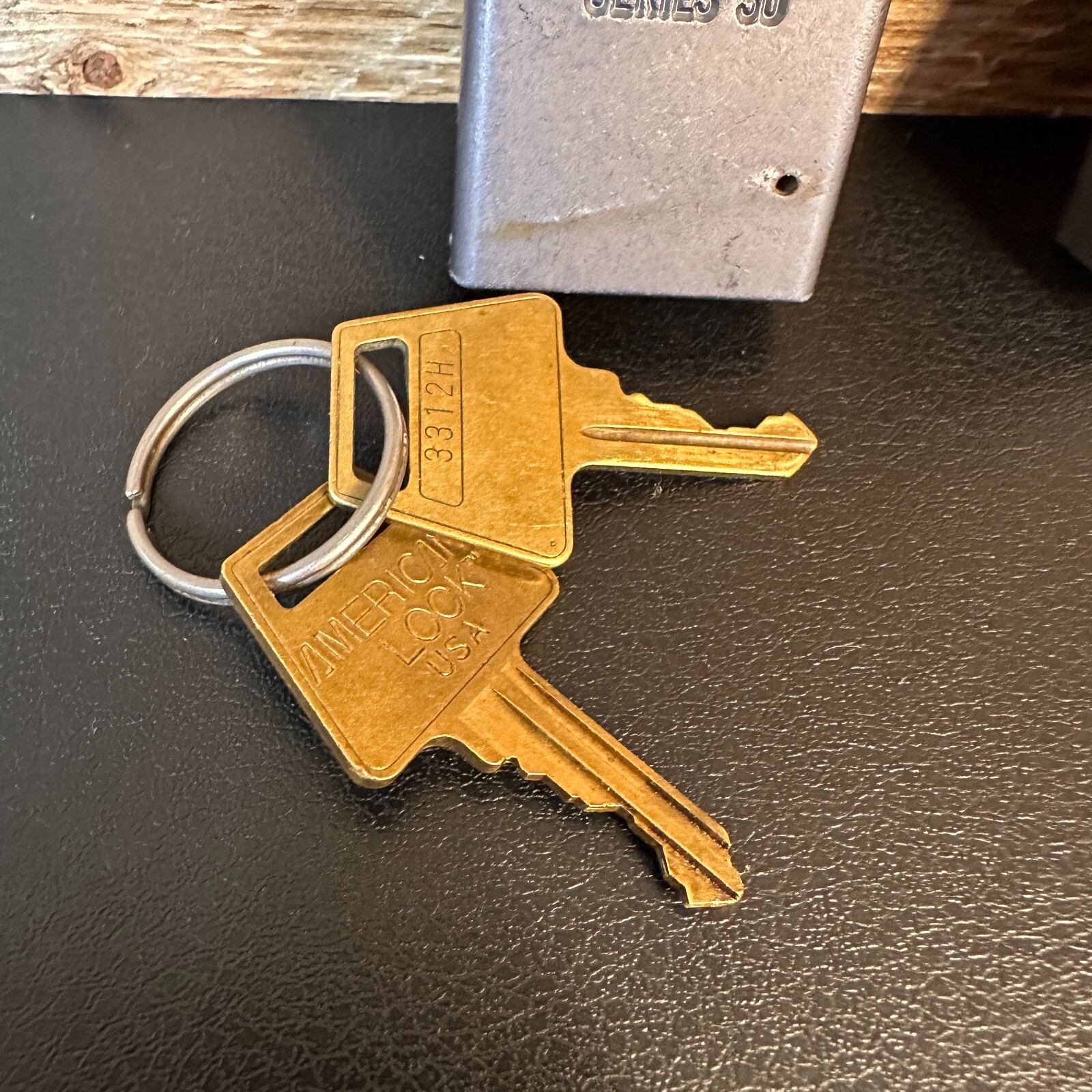 Vintage American Lock Series 30 Padlock Matching Set w/ 4 Keys – Hardened – USA