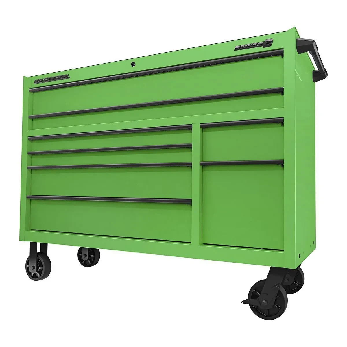 Full sized professional tool box -US General 56×22 Roller Cabinet GREEN
