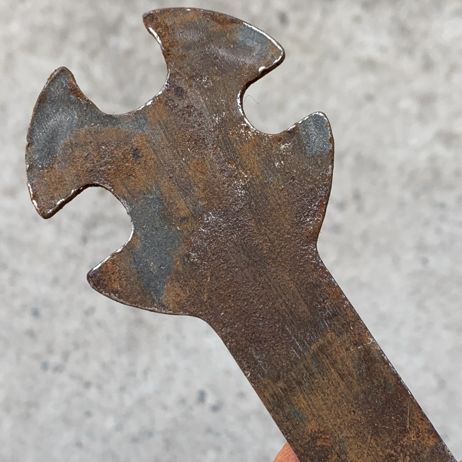 Vintage Soviet Bicycle Wrench / Old Hand Tool / Made in USSR.
