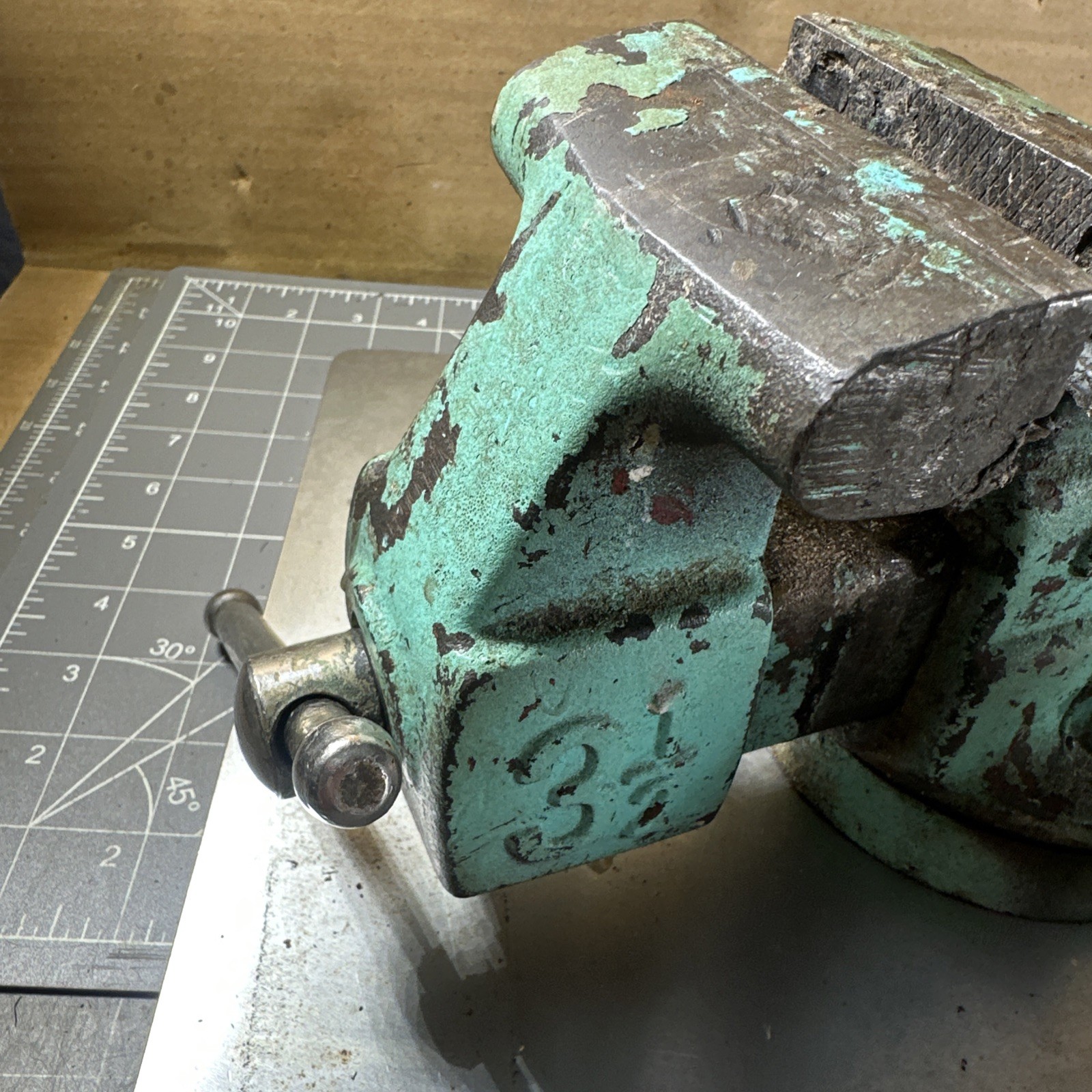 Craftsman 391.5180 Bench Swivel Vise 3-1/2”, Made in Japan
