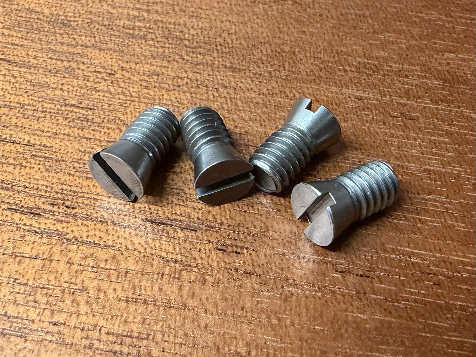 Set Of 4 Vise Jaw Screws For MORGAN CHICAGO 3-1/2” & 4” Vintage Bench Vise