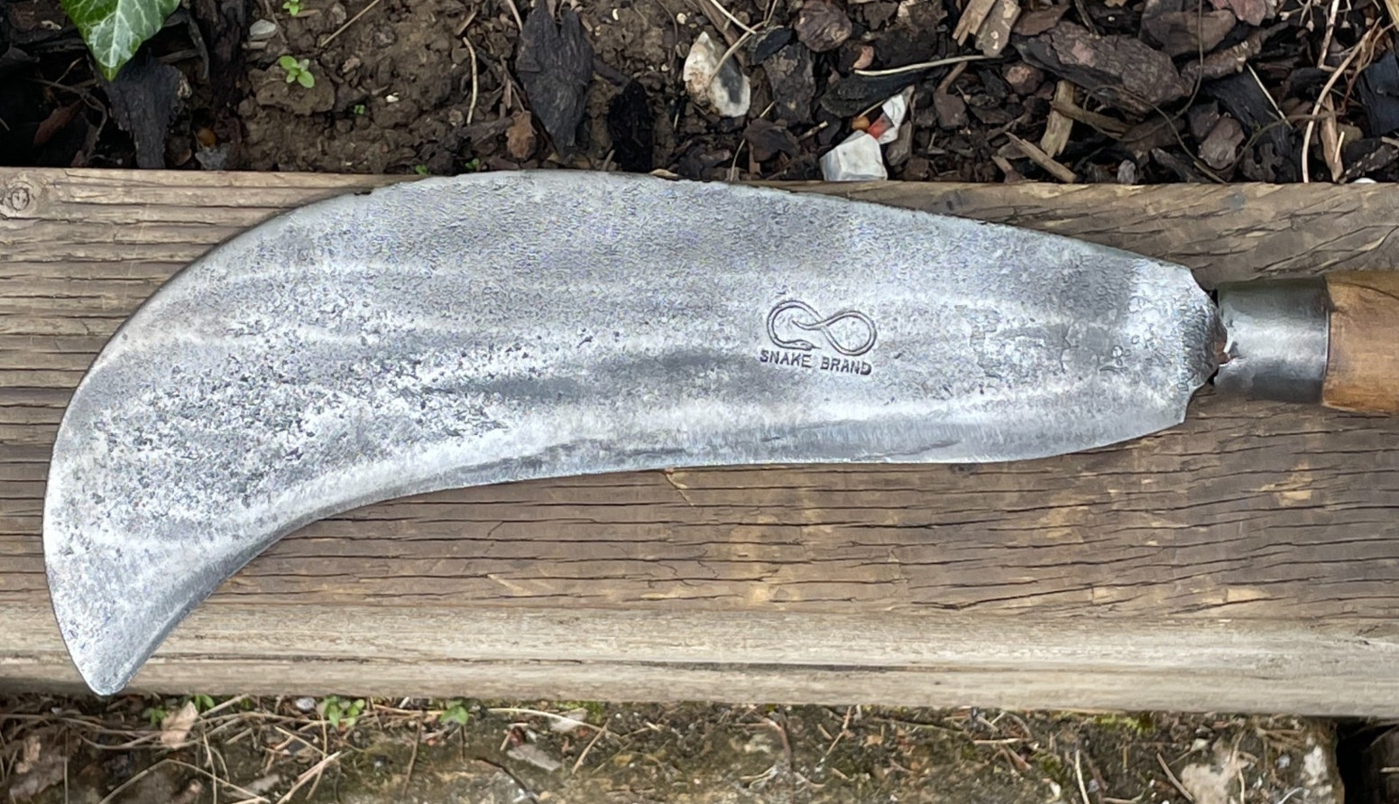 Vintage Snake Brand 10″ Billhook Slasher Hedgelaying Garden Tool
