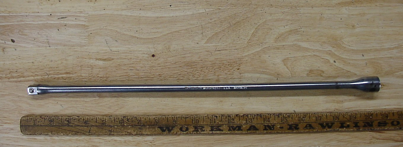 Old Used Tool,Vntg Armstrong S-121P,1/2″ Drive X 19-7/8″ Extension,VGC,L@@K,READ