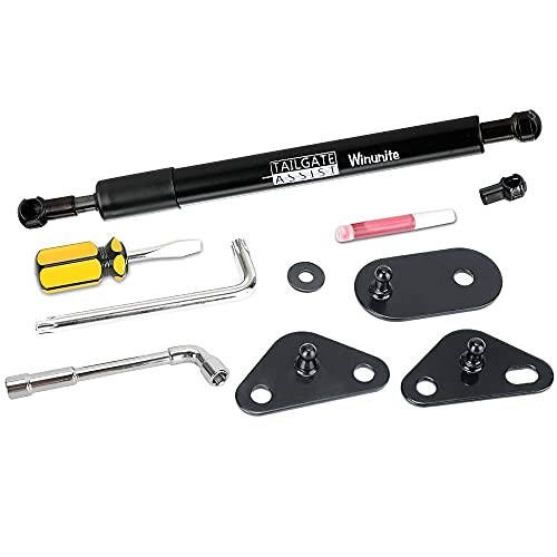 Compatible with 2015-2026 F150 Tailgate Assist – 1045 Steel Material, black
