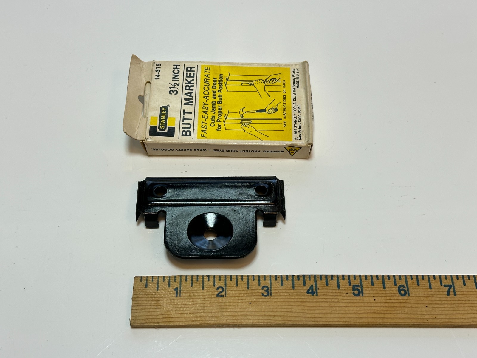 NOS Stanley Tools USA Butt Marker No. 14-375 3-1/2” NEW In Original Box