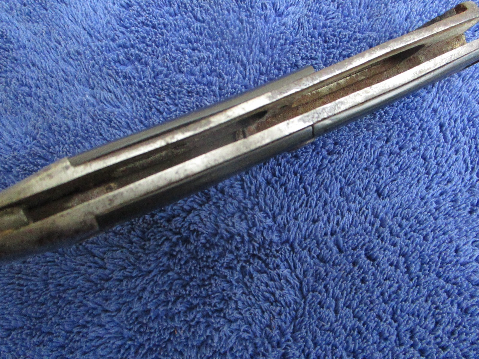 VERY RARE EARLY PATTERN ANTIQUE ORIGINAL US MARBLE SAFETY AXE 1898