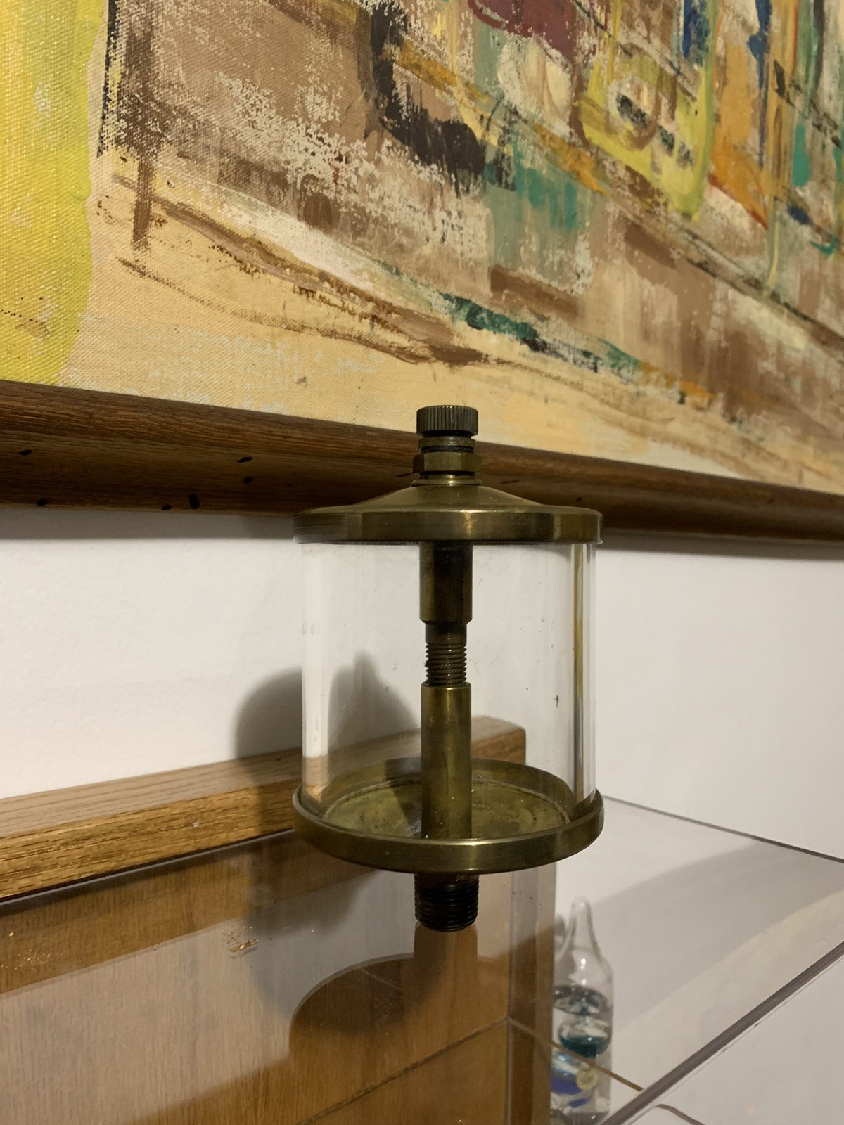 Vintage Brass GAST Mfg Co #2 Oiler Lubricator Hit & Miss Engine – Minty