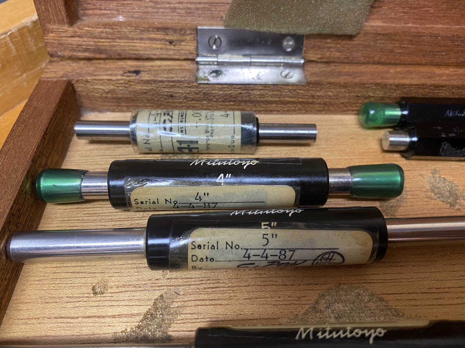 MITUTOYO Micrometers Lot Of 9, 1 TESA Total Of 11 PCS.