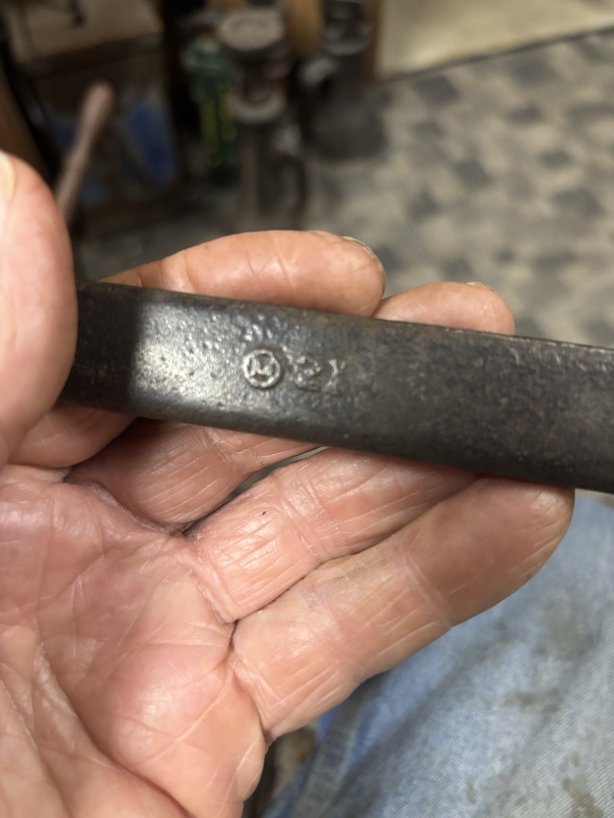 Vintage 9N17014 FoMoCo Ford Tractor Furrow Plow Depth Open End Wrench 8N 9N 2N