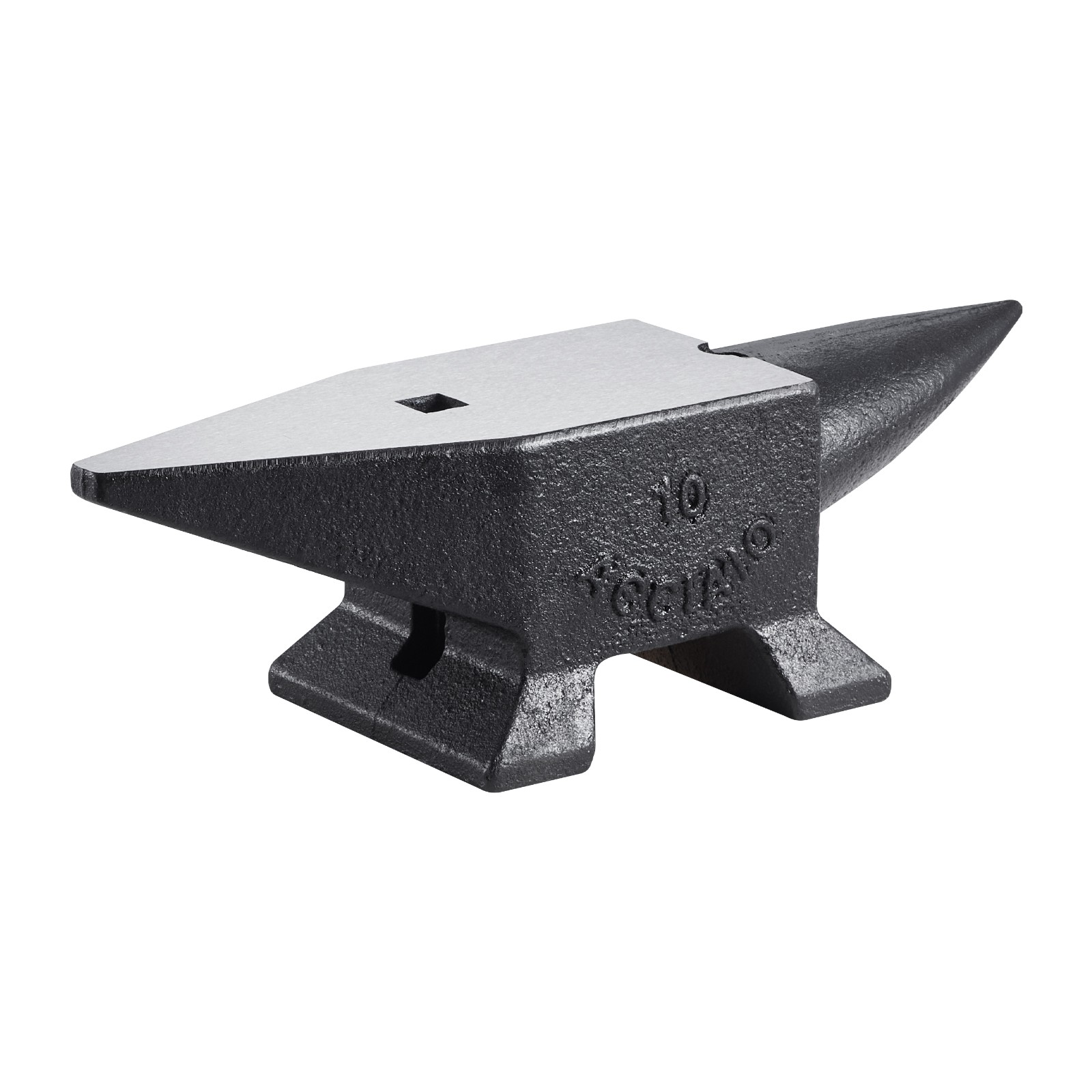 VEVOR Blacksmith Anvil 22lb 10kg Cast Steel Anvil Forged Steel Anvil Horn Anvil