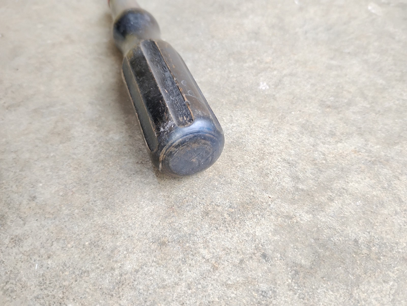 Vintage STANLEY Electritians Screwdriver 1/4″ Flat Tip Wood Handle USA