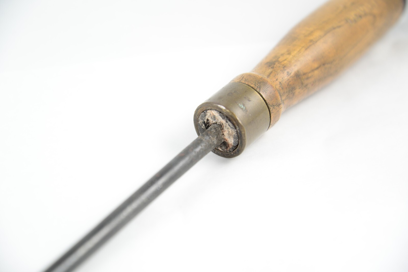 Unbranded 2′ Foot 24″ Inch Long Wood Handle 3/8″ Flat Tip Screwdriver