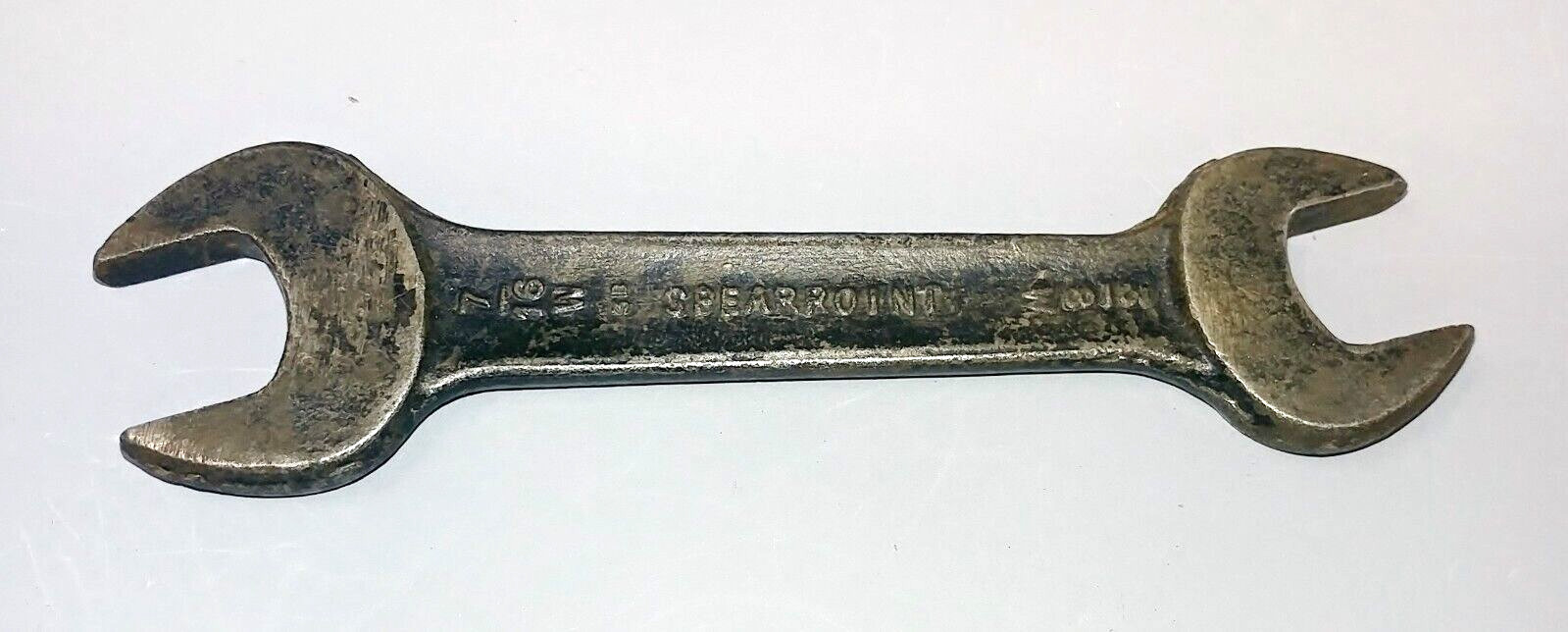Rare SUPERSILM SPANNER Open End Wrench Made in England 7/16W 1/2BSF_3/8W 7/16BSF
