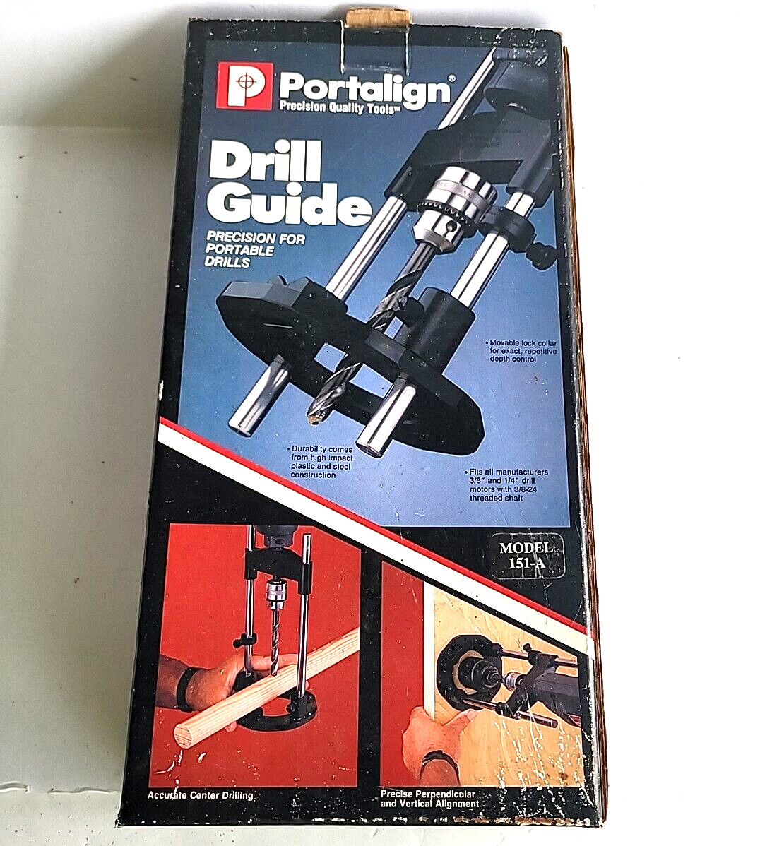 Portalign Precision Drill Guide W/ Original Box 151A New Open Box