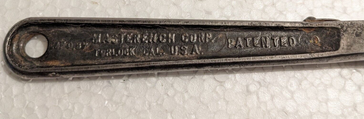 Masterench Self-Adjusting Wrench , Turlock, CA USA 8″ length