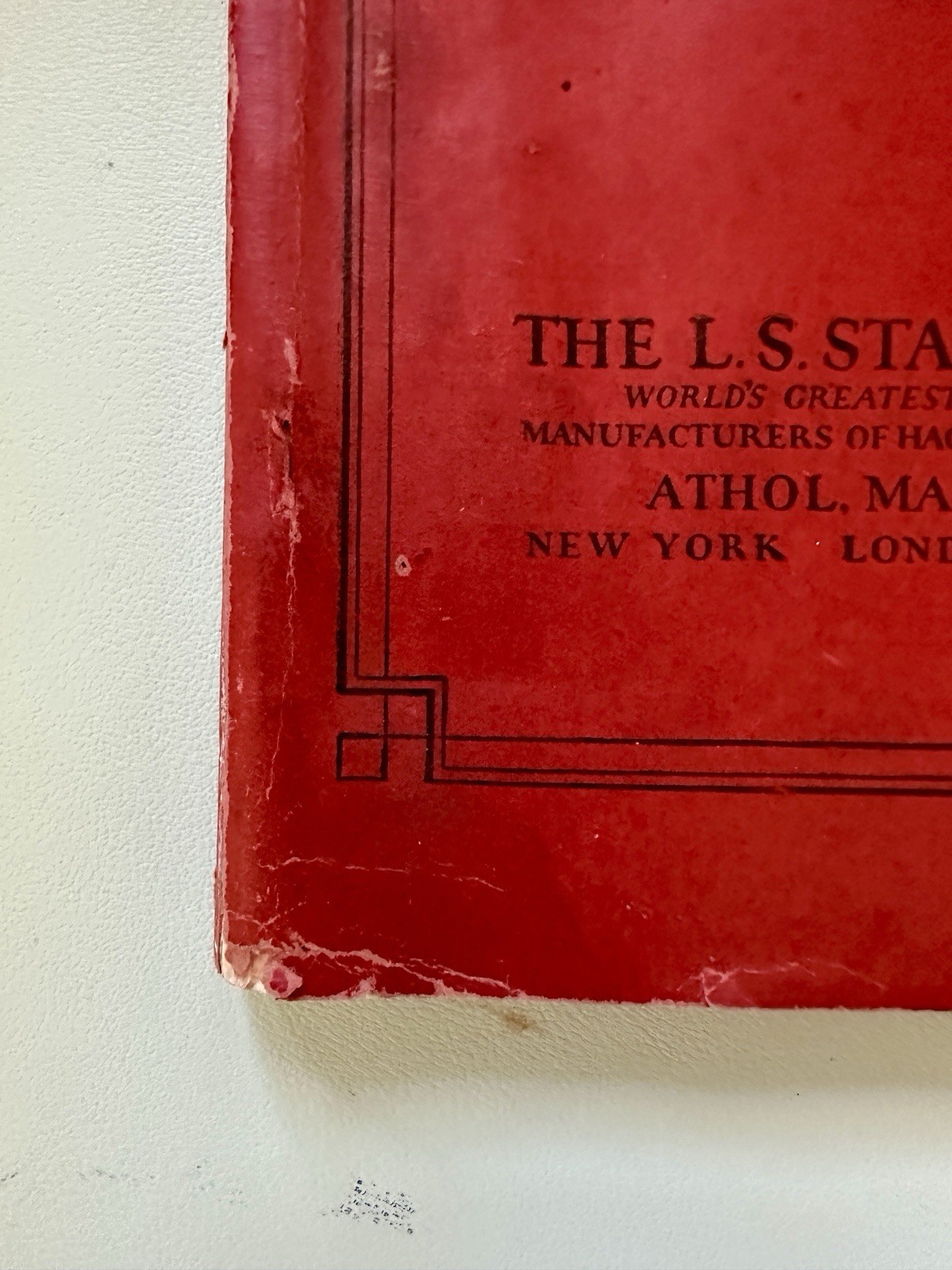 Early 1920s Starrett Tools Trade Catalog #22, Vintage Tools, Ephemera, Rare