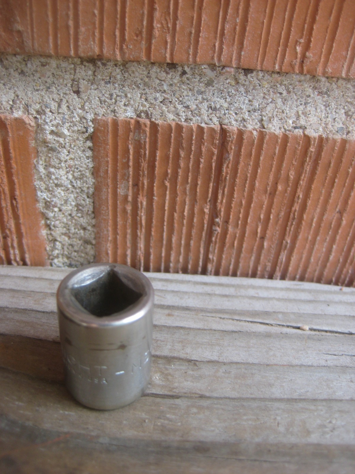 1970s Vintage 3/8″ Drive x 1/2″ Size ** WRIGHT *** Socket MS-52 & 12 Pt USA