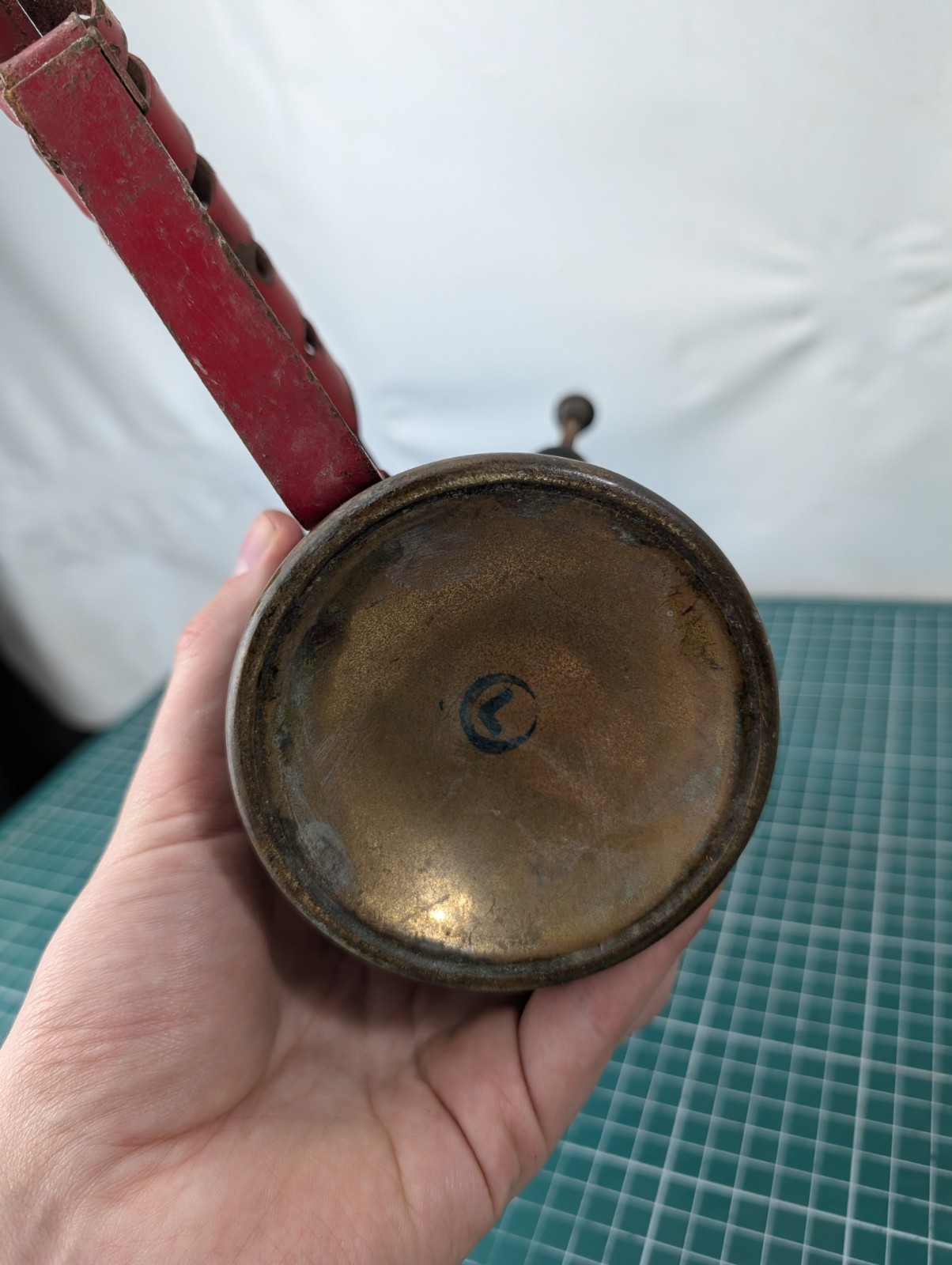Vintage Monitor No. 24a Brass Paraffin Blow Torch Lamp Tool Made England