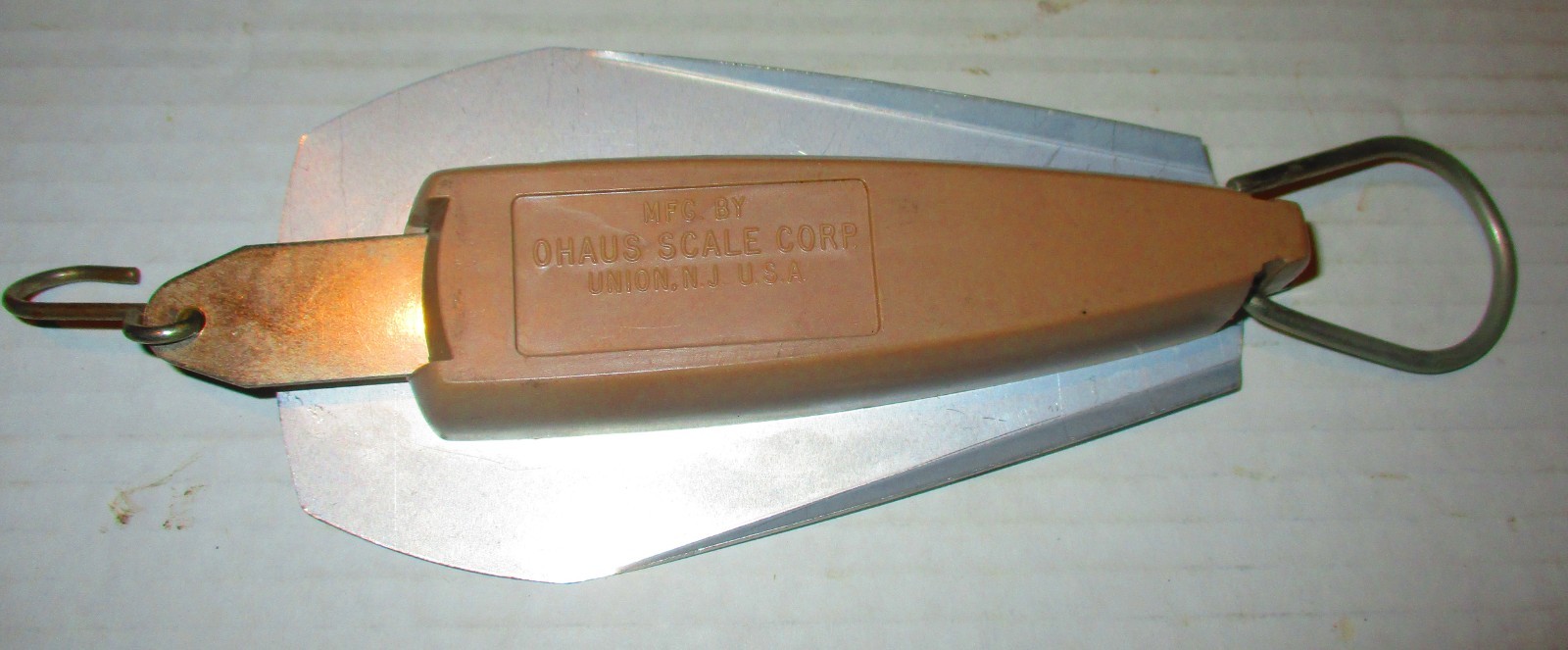Vintage Ohaus Model 8014 Dial Spring Scale for Grams and Ounces