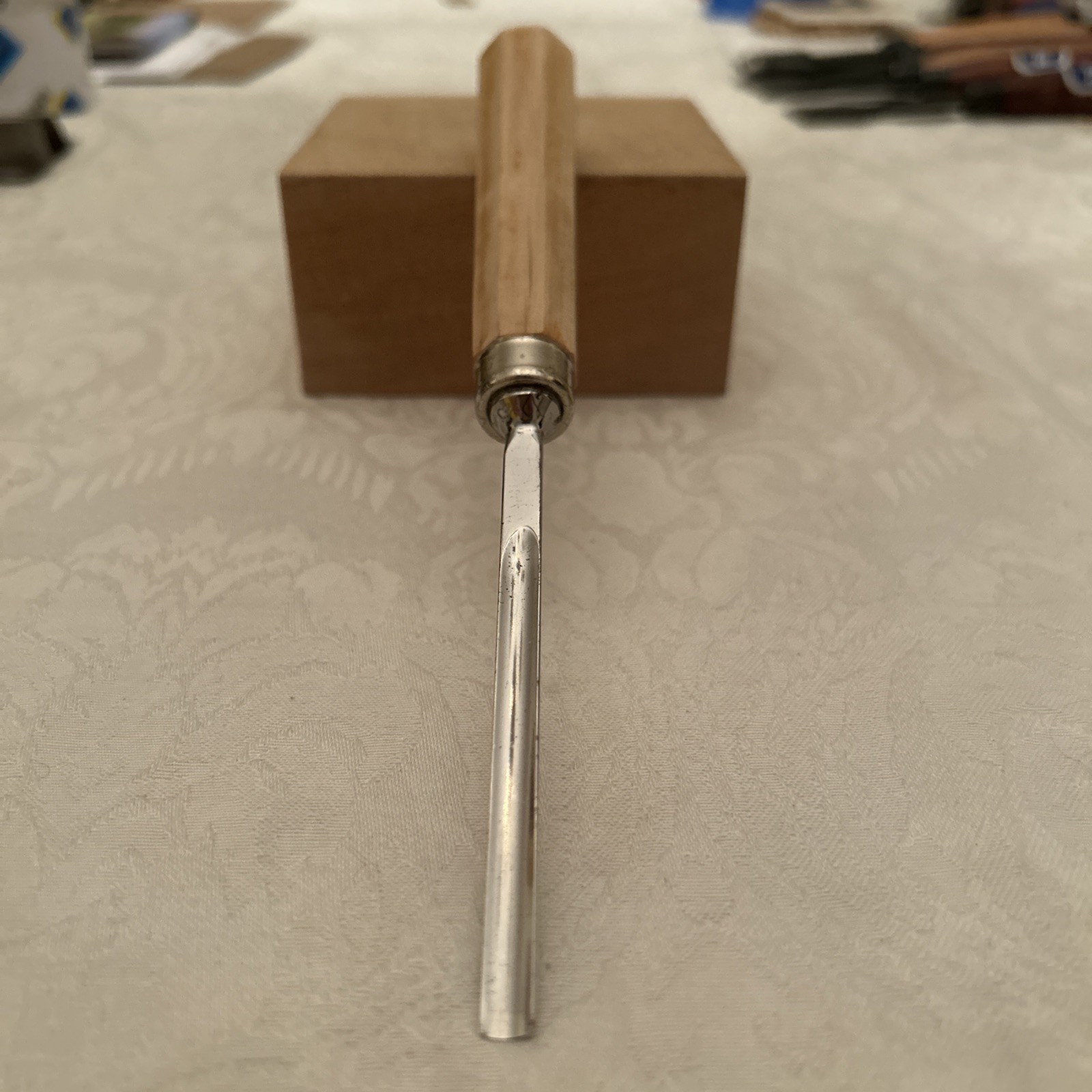 Hirsch # 6 / 6mm Intermediate Size Carving Gouge Sharp Excellent Condition