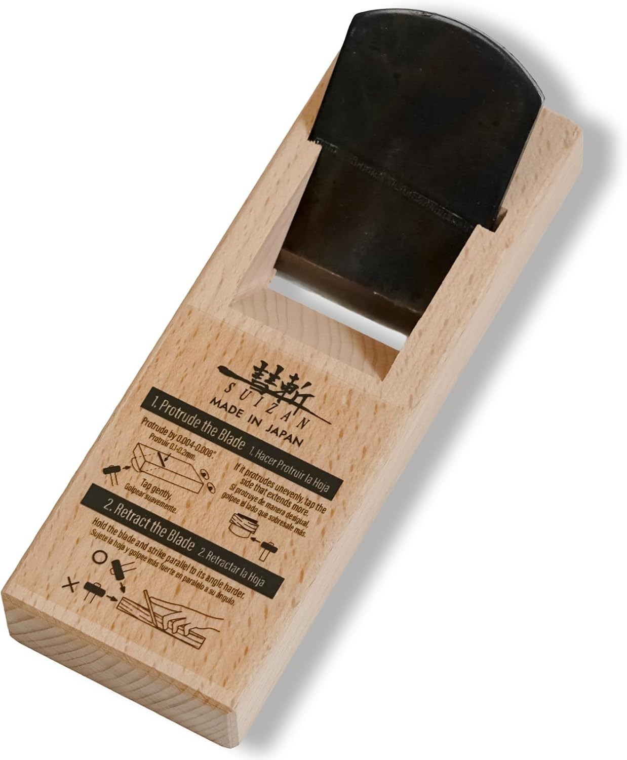 Kanna 1.7″ Hand-Powered Japanese Wood Planer – Experience Tradition and Quality
