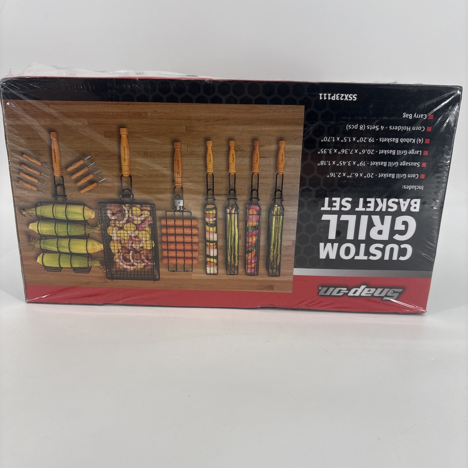 Snap-On Tools Promotional BBQ CUSTOM GRILL BASKET SET SSX23P111 collectible
